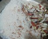 A picture of step 4 of Nariyal Pak.