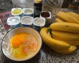 Une image de l'étape 1 de 🍌Cake 🥮tatin bananes 🍌cacao🍫sans balance.