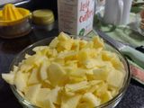 Tortilla de manzana saludable