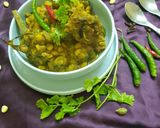 A picture of step 6 of Chana Dal Mangsha.