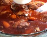 A picture of step 2 of Crockpot Buffalo Chicken Soup.