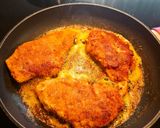 A picture of step 3 of Crispy Chicken Alfredo Penne Pasta.