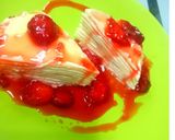 รูปขั้นตอนการทำที่ 7 ของ เครปเค้กก🍰🍰