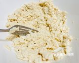 A picture of step 2 of Tofu and Cheese Meat Patties.