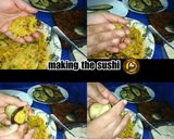 A picture of step 6 of Italiano Sushi Or Aubergine Rolls.