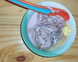 Foto langkah ke 5 dari resep MPASI 4* Baby 8+ double prohe (telur puyuh & salmon).