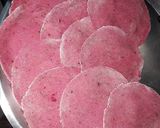 A picture of step 4 of Beetroot puri.