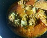 A picture of step 3 of Lahori chicken.