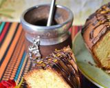 Foto del paso 5 de la receta: Budín de naranja, membrillo y chocolate😋