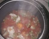 A picture of step 2 of Pav bhaji.