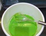 Foto langkah ke 3 dari resep Pandan chiffon cake almond seri 2: more low carbo.