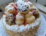 Foto del paso 9 de la receta: Tarta de nata y fresas
