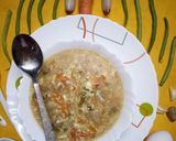 এগ সোয়া স্যুপ (egg soya soup recipe in bengali) রেসিপি ধাপ - 6 ছবি