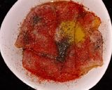 A picture of step 1 of Fish Eggs (Mullet Roe) Fry.