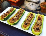 Foto del paso 3 de la receta: Zucchini con relleno saludable