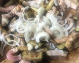 Foto del paso 1 de la receta: Cerdo con berenjenas salteadas!