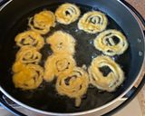 A picture of step 3 of Jalebi sweet and spicy.