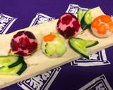 Japanese Vegetable Ball Sushi recipe step 4 photo