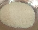 A picture of step 1 of Little Millet Lemon Rice.