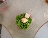 Foto del paso 7 de la receta: Puré de guisantes con menta y filete de hamburguesa