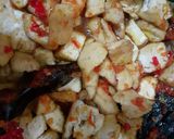Foto langkah ke 2 dari resep Tumis simpel kacang panjang tahu.