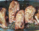 Mustáros-fokhagymás oldalas recept fázis 4 fotója