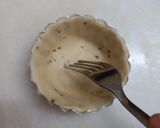 A picture of step 2 of Masala chat tart.