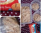 Foto langkah ke 2 dari resep Dessert Roma Marie Susu tanpa keju dan bahan irit.
