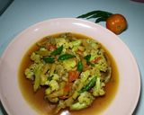 Foto langkah ke 4 dari resep Tumis jamur dan bungak kol organik.