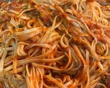 Foto del paso 4 de la receta Pasta con salsa picante de sardinas ahumadas