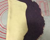 Foto langkah ke 4 dari resep Roti 🍞 ubi ungu tanpa mixer.