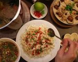 一鍋三菜 Part2~栗子炊飯&酸辣涼拌雞絲&暖心洋蔥雞湯【WMF 6.5L Fusiontec 快力鍋】的食譜步驟14照片