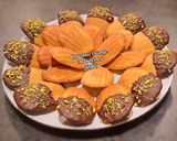 A picture of step 8 of Chocolate Orange Madeleines.
