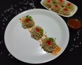 A picture of step 5 of Rice flower dumplings/chawal ke ful.