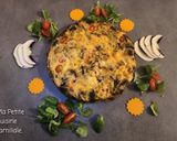 Une image de l'étape 3 de Omelette tomates cerises/champignons de Paris, cuisson au four.