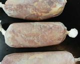 Foto del passaggio 3 della ricetta Pollo farcito con le patate arrosto