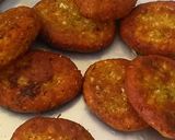 A picture of step 5 of Cabbage yam kababs.