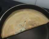 Foto langkah ke 3 dari resep Leker teflon takaran sendok.
