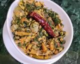 A picture of step 6 of Amaranthus, Veggies and Lentil Dry Curry.