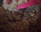 A picture of step 3 of Louki Ke kabab.
