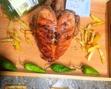A picture of step 9 of Spicy Chicken chargha.