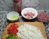 Foto del paso 1 de la receta: Tuco reciclado con asado, chorizos y algo más 😉