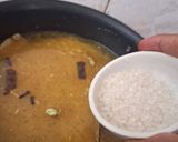 A picture of step 5 of Basanti Pulao/Mishti Pulao.