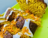 Foto del paso 6 de la receta: BUDÍN DE MANDARINAS CON HARINA INTEGRAL (EN LICUADORA)🥧🍊🥧🍊🧉🍶☕️🥧🍊🥧