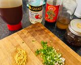 A picture of step 1 of Asian Cucumber Salad.