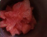 A picture of step 1 of Watermelon Mojito.