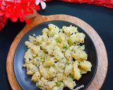 A picture of step 3 of Falahari Fried Aloo.