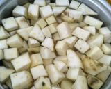 Foto langkah ke 1 dari resep Kolak dengan ubi jalar putih.