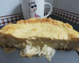 Foto del paso 6 de la receta: "Ruffled Milk pie" Tarta flor de masa filo🏵️