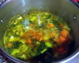 Foto del paso 10 de la receta: Sopa de verduras con pencas de coliflor y jarrete de cordero